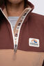 Macpac Women&rsquo;s Heritage Fleece Pullover, Andorra/Mocha Mousse/Moonbeam, hi-res