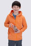 Macpac Kids' Tui Fleece Jacket, Dusty Orange, hi-res
