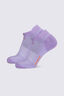 Macpac Trail Ankle Sock &mdash; 2 Pack, Purple Rose/Tangerine, hi-res
