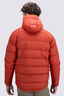 Macpac Men's Halo Hooded Down Jacket ♺, Fire Whirl, hi-res