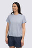 Macpac Women's Eva Short Sleeve T-Shirt, Odyssey Marle, hi-res