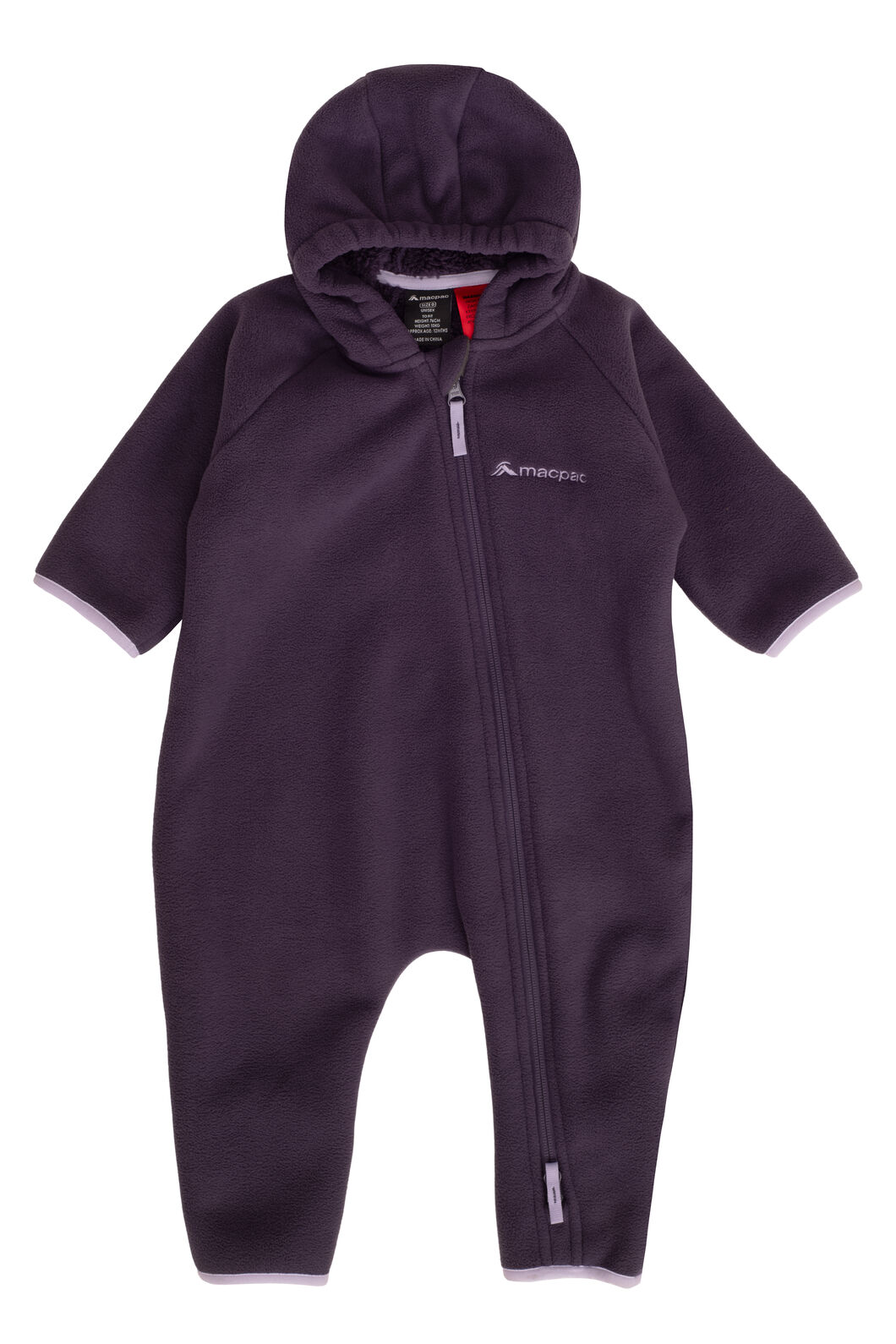 Macpac Baby Acorn Fleece Onesie Macpac