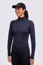 Macpac Women's Kauri 280 Merino Pullover, Navy Iris, hi-res