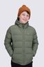 Macpac Kids' Halo Hooded Down Jacket, Four Leaf Clover, hi-res
