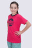 Macpac Kids' Retro Fairtrade Organic Cotton T-Shirt, Raspberry, hi-res