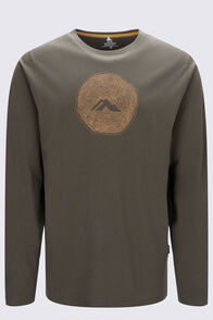 Macpac Men's Sawcut Fairtrade Organic Cotton Long Sleeve T-Shirt, Grape Leaf Macpac Men's Sawcut Fairtrade Organic Cotton Long Sleeve T-Shirt, Grape Leaf, hi-res
