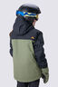 Macpac Kids' Spree Snow Jacket, Black/Four Leaf Clover, hi-res