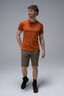 Macpac Men's Cass Short Sleeve T-Shirt, Bombay Brown Marle, hi-res