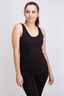 Macpac Women's 150 Merino Singlet, Black, hi-res