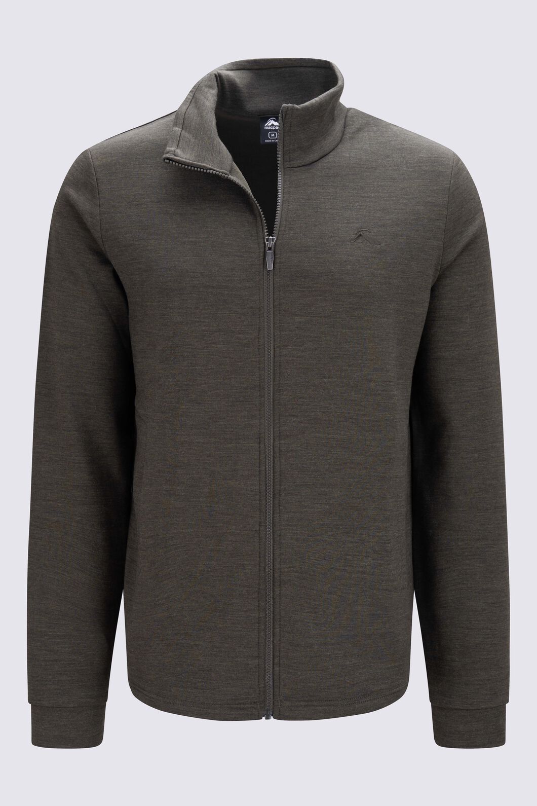 Macpac Men's Craigieburn Merino Blend Jacket, Forest Night Marle, hi-res