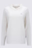 Macpac Women's brrr&deg; Long-Sleeve Hooded Top, Coconut Milk, hi-res