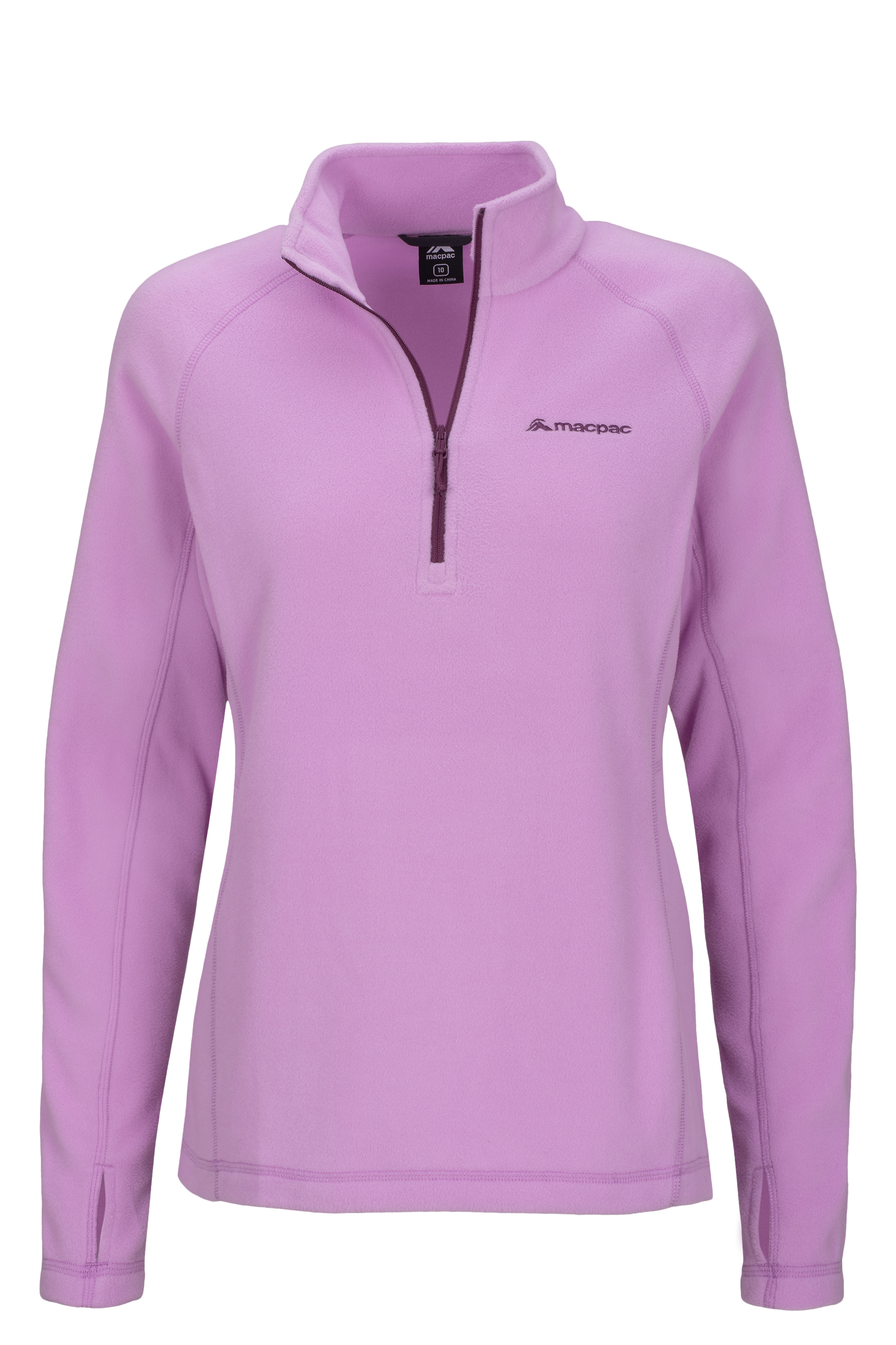 microfleece pullover women's