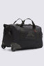 Macpac 80L Wheeled Duffel Bag, Black/Black, hi-res