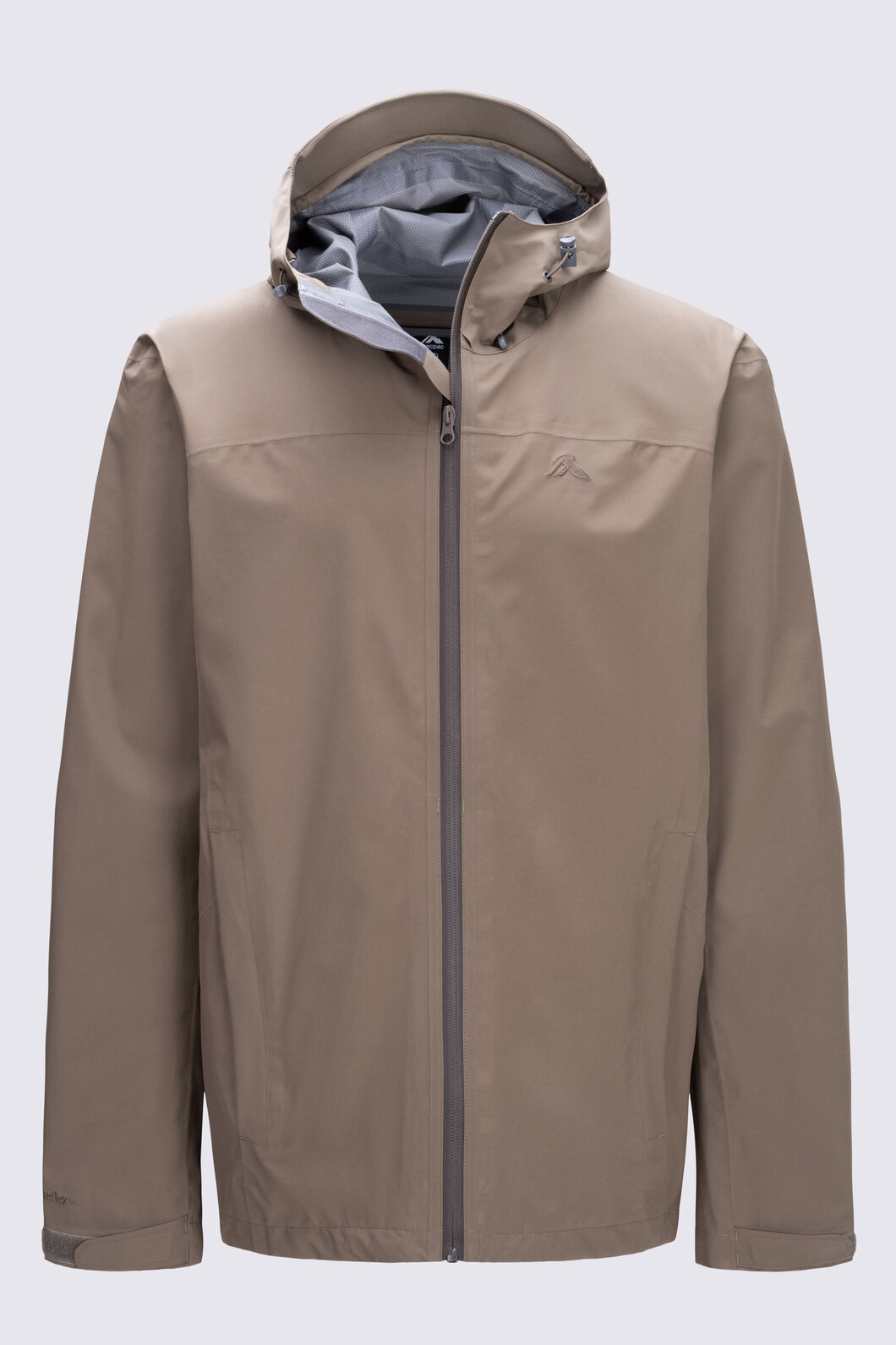 Macpac Men's Dispatch Rain Jacket, Stone Gray, hi-res
