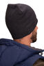 Macpac Ultrafine Merino Rib Beanie, Charcoal Marle, hi-res