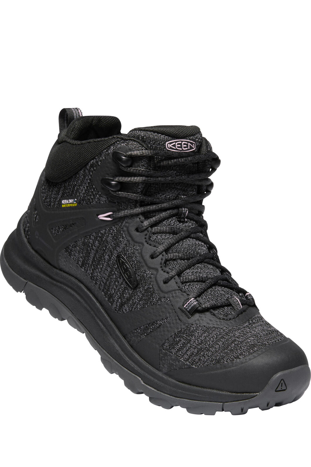 Keen Women's Terradora II Mid WP Hiking Boots, Black Magnet, hi-res