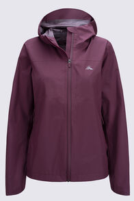 Macpac Women's Trail Rain Jacket, Fig, hi-res