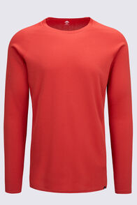 Macpac Men's Long Sleeve Exothermal Top, Fire Whirl, hi-res