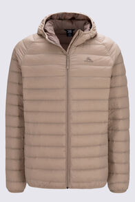 Macpac Men's Uber Light Hooded Down Jacket, Cornstalk, hi-res