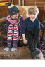 Macpac Kids' 220 Merino Long Sleeve Top, Peacoat Marle, hi-res