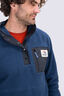Macpac Men's Originals Prism Fleece Pullover, Insignia Blue, hi-res