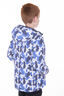 Macpac Kids' Pulsar Alpha Hooded Insulated Jacket, Blue Camo/Black Iris, hi-res