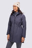 Macpac Women's Strato Long Raincoat, Odyssey, hi-res