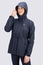 Macpac Women's Zephyr Rain Jacket, Black, hi-res