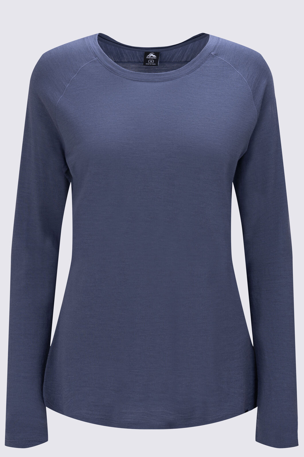 Macpac Women's Ella 180 Merino Long Sleeve T-Shirt, Odyssey, hi-res