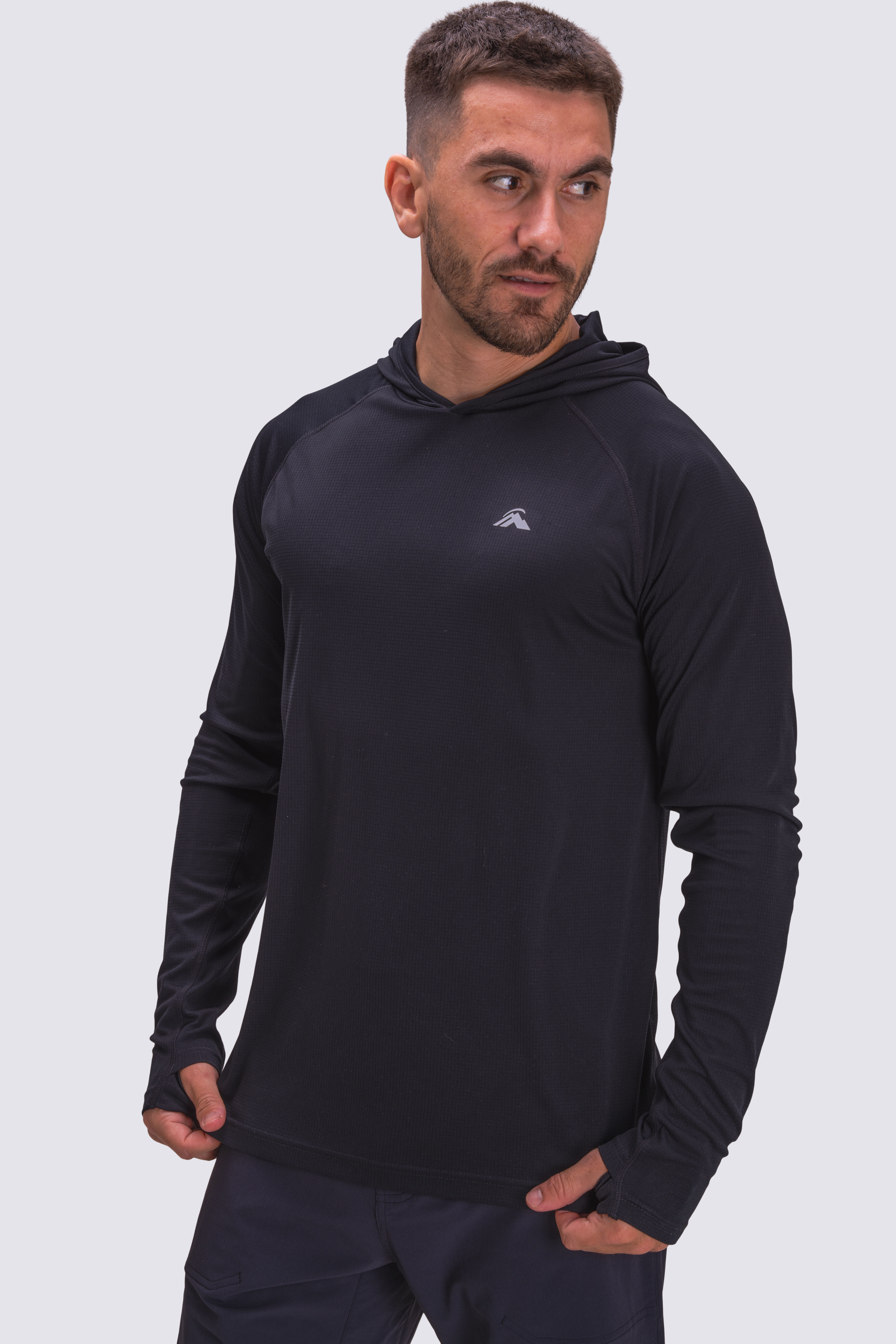 Long sleeve hooded tee shirts store