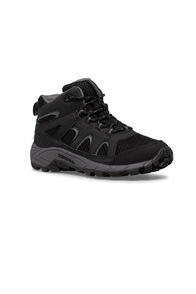 Merrell Kids' Oakcreek Mid Hiking Boots, Black/Grey, hi-res