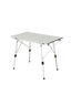 Macpac Flat Fold Camp Table, ALUMINIUM, hi-res