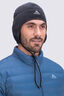 Macpac Earhed Fleece Beanie, Black, hi-res