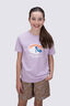 Macpac Kids' Wilderness Equipment Fairtrade Organic Short Sleeve T-Shirt, Fair Orchid, hi-res