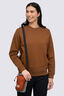 Macpac Women's Vintage Heavyweight Fairtrade Organic Cotton Crew, Toffee, hi-res