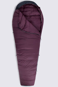 Macpac Women's Dusk 750 Down Sleeping Bag (-4°C), Fig, hi-res