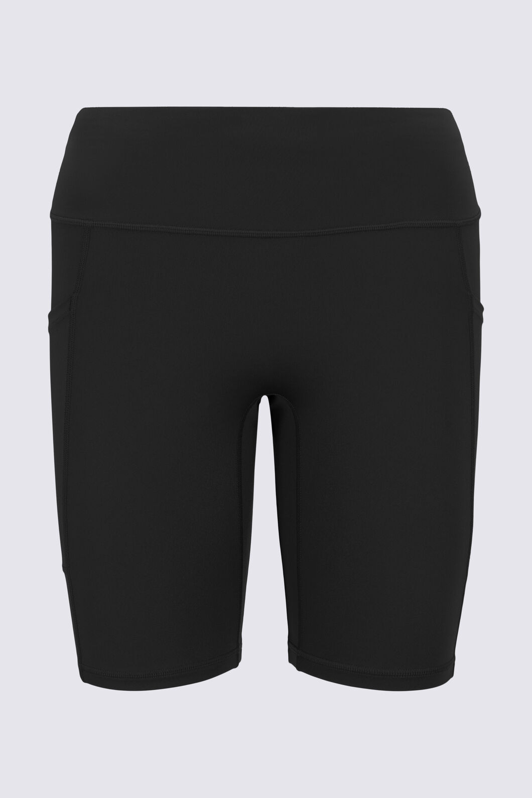 Macpac Women's Caples 7" Short Tights, Black/Black, hi-res