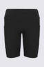 Macpac Women's Caples 7" Short Tights, Black/Black, hi-res