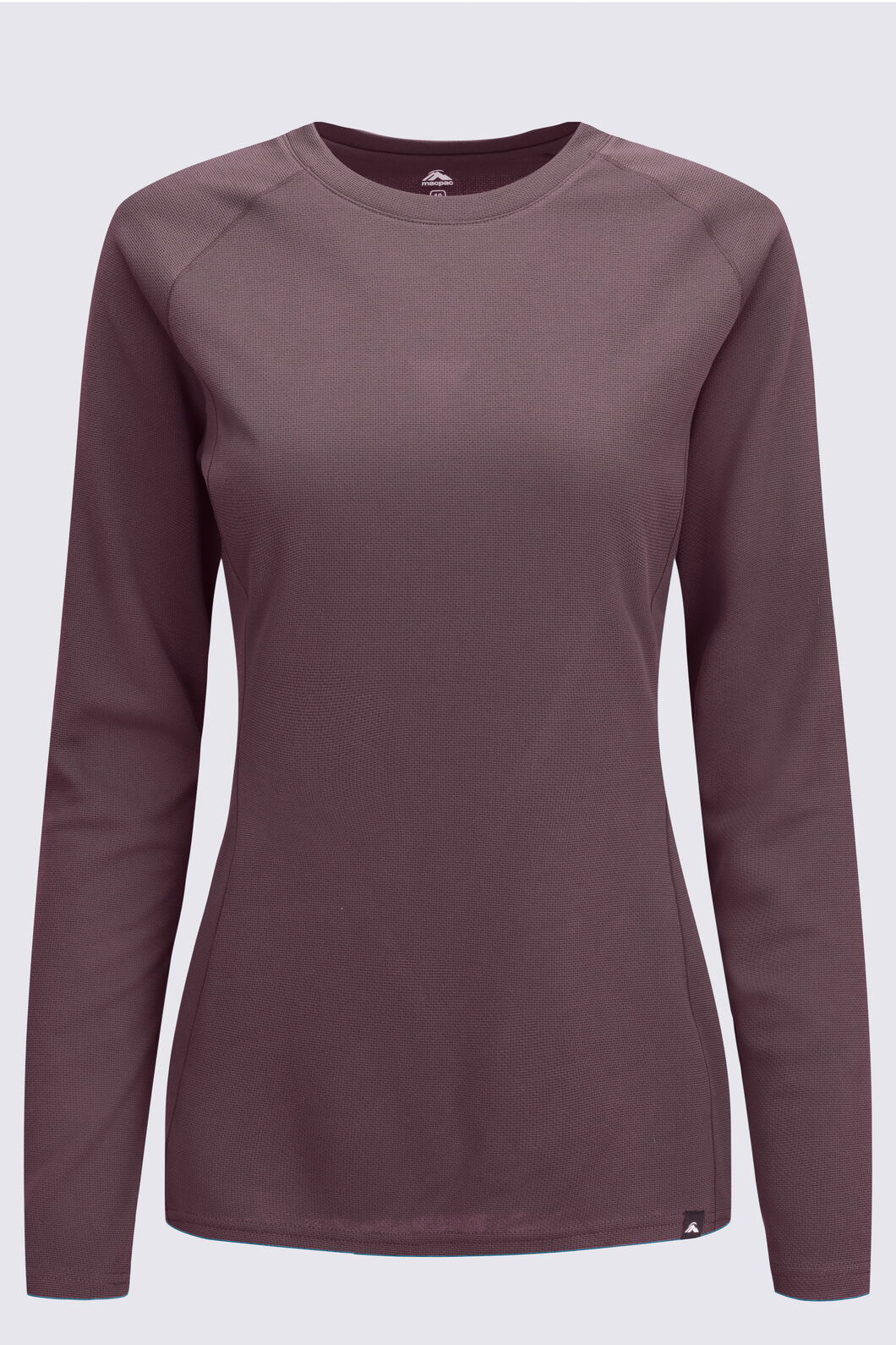 Macpac Women's Long Sleeve Exothermal Top, Huckleberry, hi-res