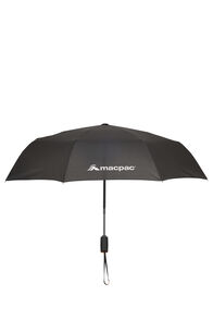Macpac Travel Umbrella, Black, hi-res