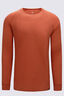 Macpac Men's Geothermal Long Sleeve Top, Burnt Brick, hi-res