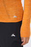 Macpac Women's Limitless Long Sleeve T-Shirt, Tangerine, hi-res