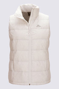 Macpac Women's Halo Down Vest ♺, Tofu, hi-res