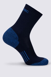 Macpac Trail Crew Sock, Baritone Blue/Blue Lolite, hi-res