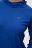 Macpac Women's Trail Long Sleeve Hooded Top, Bluing, hi-res