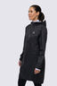 Macpac Women&rsquo;s Mistral Long Raincoat, Black, hi-res