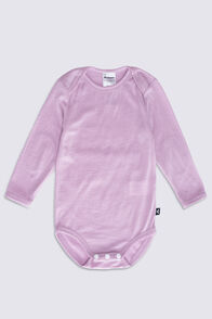 Macpac Baby 150 Merino Bodysuit, Keepsake Lilac, hi-res