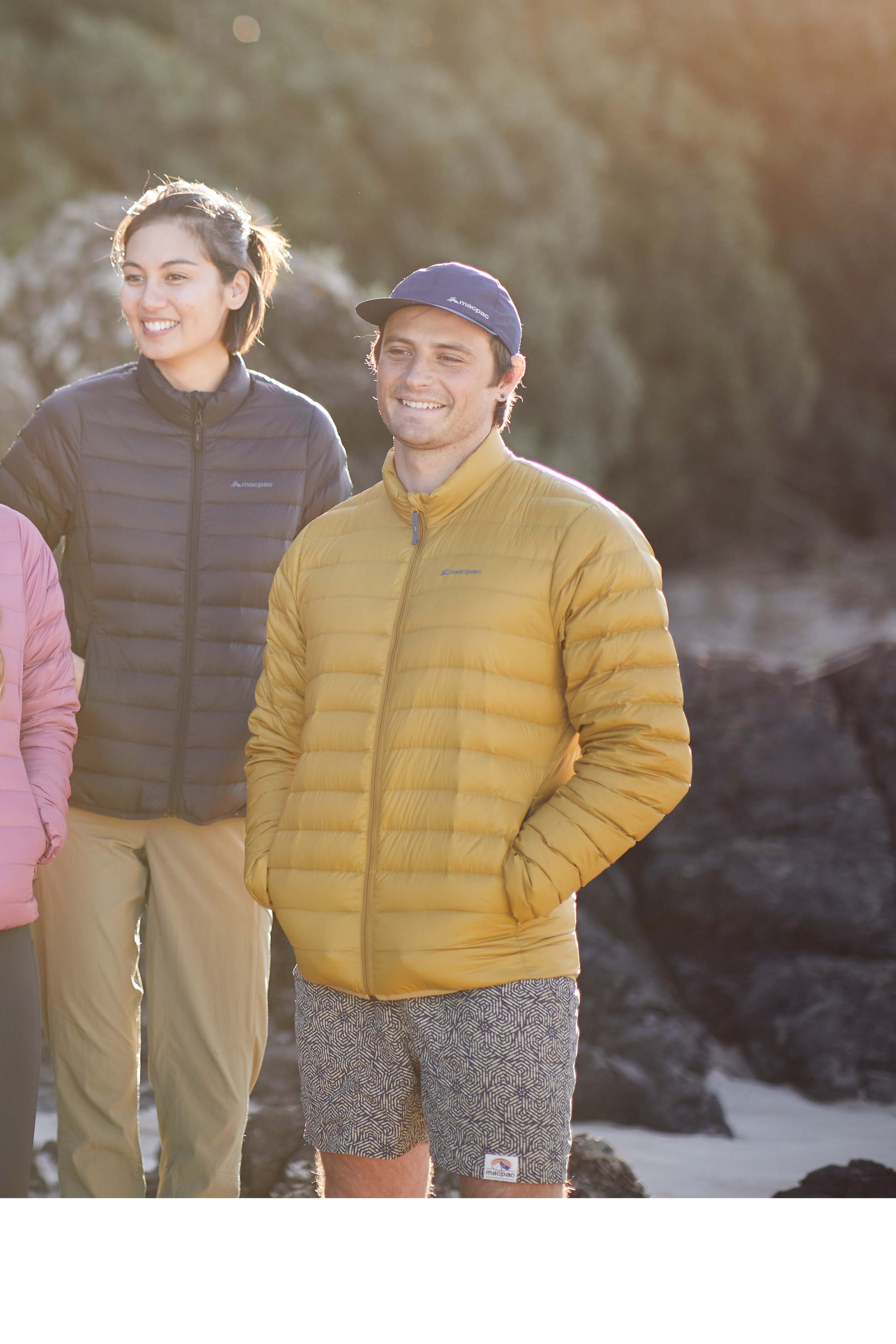 Uber light down jacket top