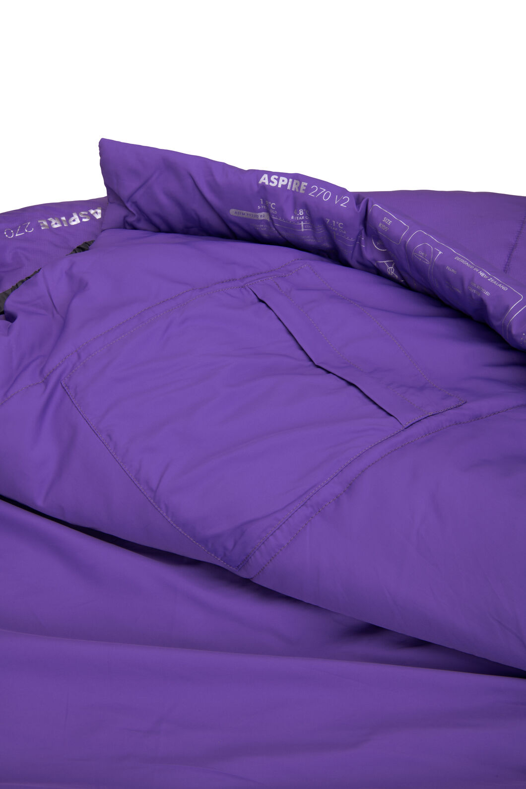 Macpac Kids' Aspire 270 Synthetic Sleeping Bag (1.8°C) Macpac