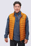 Macpac Men's Uber Light Down Vest ♺, Pumpkin Spice, hi-res